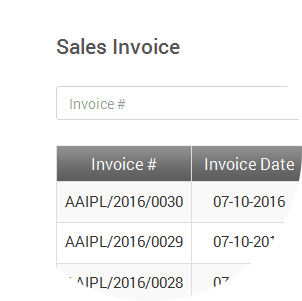 Sales Invoice
